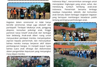 Peringatan Hari Anak Nasional SMAN 1 BANTARAN