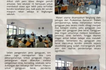 Sosialisasi Kesehatan